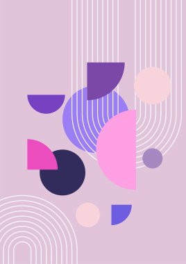 Modern minimalist soyut estetik çizimler. Bohem tarzı duvar dekoru. Çağdaş sanatsal posterlerin koleksiyonu.