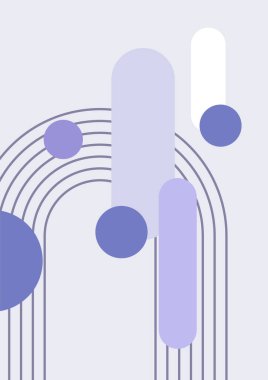 Modern minimalist soyut estetik çizimler. Bohem tarzı duvar dekoru. Çağdaş sanatsal posterlerin koleksiyonu.