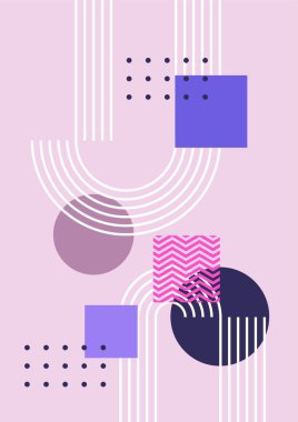 Modern minimalist soyut estetik çizimler. Bohem tarzı duvar dekoru. Çağdaş sanatsal posterlerin koleksiyonu.