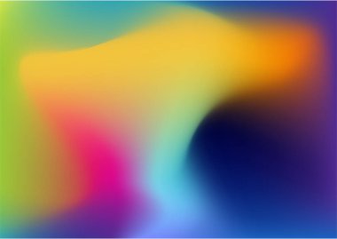 Renkli Degrade Vektör Arka Planı