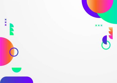 Poster kapağı tasarımı için soyut modayı değiştiren geometrik model arkaplan dokusu. En düşük renk eğimli pankart şablonu. Broşür için modern vektör dalga şekli