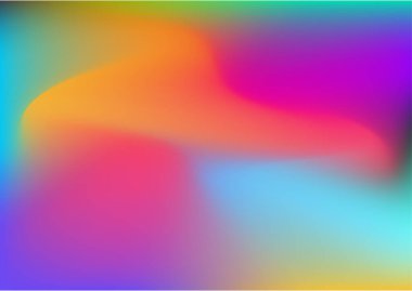 Renkli Degrade Vektör Arka Planı