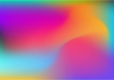 Renkli Degrade Vektör Arka Planı