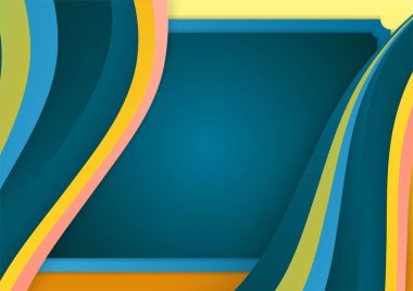 Çizgili soyut kırmızı vektör arka planı