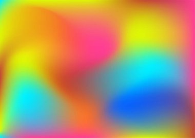 Renkli gradyan soyut afiş arkaplanı