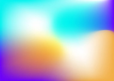 Soyut renkli sıvı dalgalı şekiller fütüristik arka plan. Parlak retro dalga vektör arkaplanı