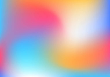 Soyut renkli sıvı dalgalı şekiller fütüristik arka plan. Parlak retro dalga vektör arkaplanı