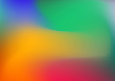 Soyut modern arkaplan gradyan rengi. Bulanık dekorasyonlu renkli gökkuşağı gradyanı.