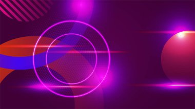Modern soyut yüksek hızlı teknoloji hareketi. Karanlık arka planda hareket bulanıklığı olan dinamik hareketli ışık izleri. Fütürist, afiş veya poster tasarımı için teknoloji deseni.