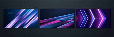 Modern abstract high-speed arrows light effect movement. Technology futuristic dynamic motion for banner or poster design background concept.