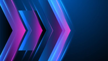 Modern abstract high-speed arrows light effect movement. Technology futuristic dynamic motion for banner or poster design background concept.