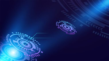 Modern soyut yüksek hızlı hareket. Mavi arka planda renkli dinamik hareket. Pankart ya da poster tasarımı konsepti için hareketli spor deseni.