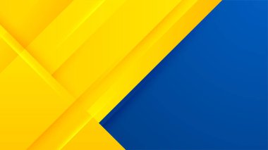 Soyut parlak mavi ve sarı iş geçmişi