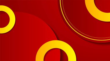 Renk eğimli arkaplan, yarım ton deseni, vektör soyut modayı geometrik grafik tasarımı. Basit asgari kare ve noktalar yarım ton sarı ve turuncu renk eğimli arkaplan