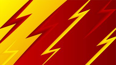 İnce çerçeve, soyut noktalar, geometrik şekiller ve çizgilerle kırmızı turuncu ve sarı geometrik vektör arka planı. İş sunum şablonu arka planı için