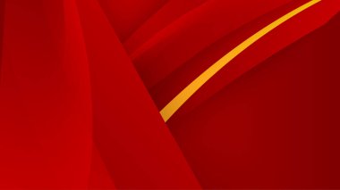 Soyut kırmızı turuncu geometrik şekiller vektör teknolojisi arka planı, tasarım broşürü, web sitesi, el ilanı için. Poster, sertifika, sunum, iniş sayfası için geometrik geometrik şekiller