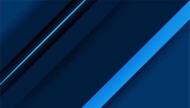 Kurumsal ve profesyonel konsepte sahip modern basit mavi soyut arkaplan