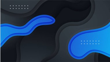 Kurumsal ve profesyonel konsepte sahip modern basit mavi soyut arkaplan