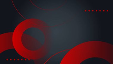 Modern kırmızı ve siyah soyut arka plan, iş kurumsal ve basit minimalist profesyonel kavram. Vektör soyut grafik tasarım sancak deseni sunum arkaplan şablonu.