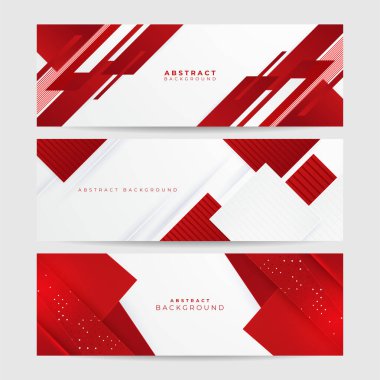 Soyut kırmızı mavi beyaz arkaplan