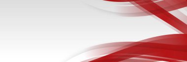 Soyut kırmızı ve beyaz üst üste bindirme katmanları bir kombinasyon