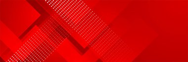 Modern soyut eğimli koyu kırmızı pankart arkaplanı