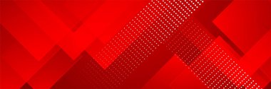 Modern soyut eğimli koyu kırmızı pankart arkaplanı