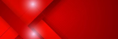Modern soyut eğimli koyu kırmızı pankart arkaplanı