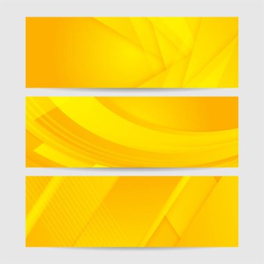 Modern turuncu sancak geometrik şekiller kurumsal soyut teknoloji arka planı. Vektör soyut grafik tasarım sancak deseni sunum arkaplan şablonu.