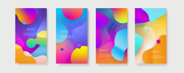 Sunum tasarımı kavramı için modern kırmızı arkaplan