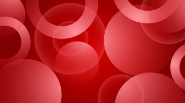 Sunum tasarımı kavramı için modern kırmızı arkaplan