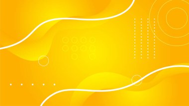 Turuncu sarı arka plan. Soyut turuncu desenli poster gradyan şablonu. Vektör soyut grafik tasarım sancak deseni sunum arkaplan şablonu.