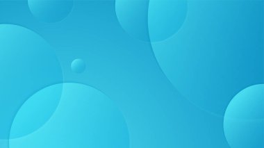 Çemberli soyut mavi arkaplan