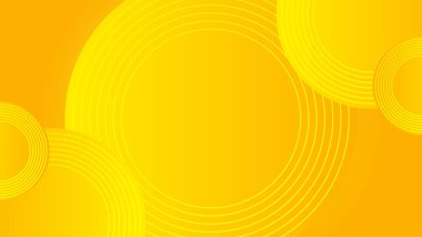 Turuncu sarı soyut arka plan. Vektör soyut grafik tasarım sancak deseni sunum arkaplan şablonu.