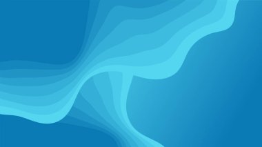 Modern mavi soyut arkaplan. Vektör soyut grafik tasarım sancak deseni sunum arkaplan şablonu.