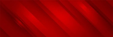 Soyut kırmızı deometrik bayrak tasarım arkaplanı