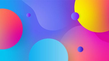 Modern renkli renkli soyut arka plan şablon tasarımı. Vektör soyut grafik tasarım sancak deseni sunum arkaplan şablonu.