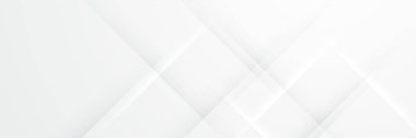 Parlak çizgileri olan soyut beyaz afiş arkaplanı