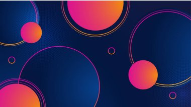 Modern renkli renkli soyut arka plan şablon tasarımı. Vektör soyut grafik tasarım sancak deseni sunum arkaplan şablonu.