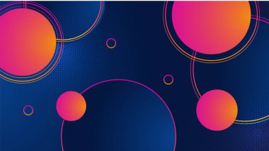 Modern renkli renkli soyut arka plan şablon tasarımı. Vektör soyut grafik tasarım sancak deseni sunum arkaplan şablonu.