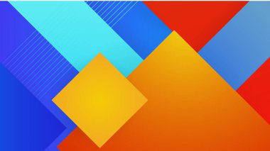 Modern renkli renkli soyut arka plan şablon tasarımı. Vektör soyut grafik tasarım sancak deseni sunum arkaplan şablonu.