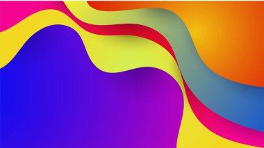 Modern renkli renkli soyut arka plan şablon tasarımı. Vektör soyut grafik tasarım sancak deseni sunum arkaplan şablonu.