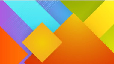 Modern renkli renkli soyut arka plan şablon tasarımı. Vektör soyut grafik tasarım sancak deseni sunum arkaplan şablonu.