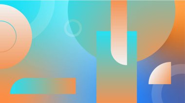 Modern renkli renkli soyut arka plan şablon tasarımı. Vektör soyut grafik tasarım sancak deseni sunum arkaplan şablonu.