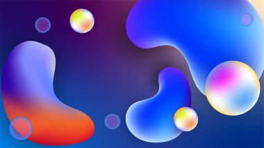 Modern renkli renkli soyut arka plan şablon tasarımı. Vektör soyut grafik tasarım sancak deseni sunum arkaplan şablonu.