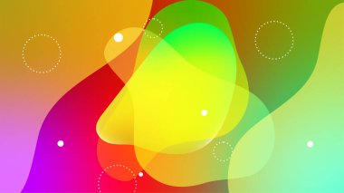 Modern renkli renkli soyut arka plan şablon tasarımı. Vektör soyut grafik tasarım sancak deseni sunum arkaplan şablonu.