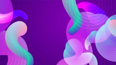 Modern renkli renkli soyut arka plan şablon tasarımı. Vektör soyut grafik tasarım sancak deseni sunum arkaplan şablonu.