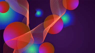 Modern renkli renkli soyut arka plan şablon tasarımı. Vektör soyut grafik tasarım sancak deseni sunum arkaplan şablonu.