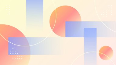 Modern renkli renkli soyut arka plan şablon tasarımı. Vektör soyut grafik tasarım sancak deseni sunum arkaplan şablonu.