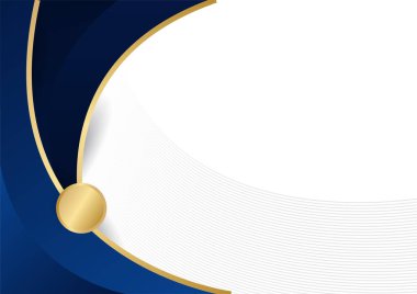 İş sunumu tasarım şablonu için modern mavi soyut arkaplan